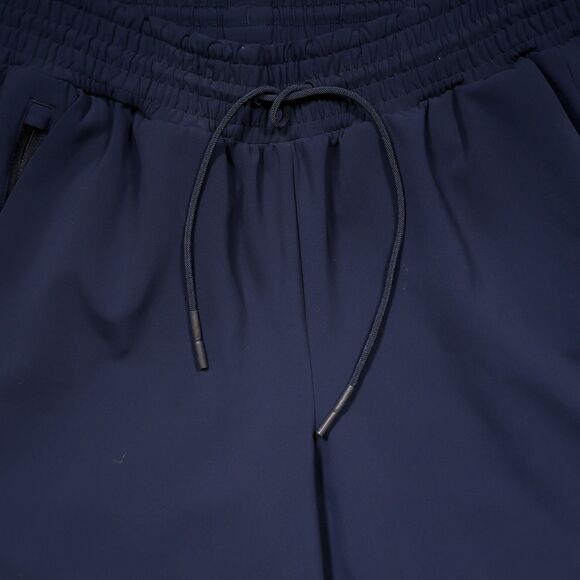 Athleta Metropolis Straight Leg Pants Women's Navy Blue Stretch Joggers Size 10 - Picture 4 of 13